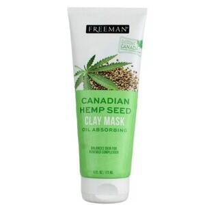 Freeman Canadian Hemp Seed Oil Absorbing Clay Mask 6 fl oz